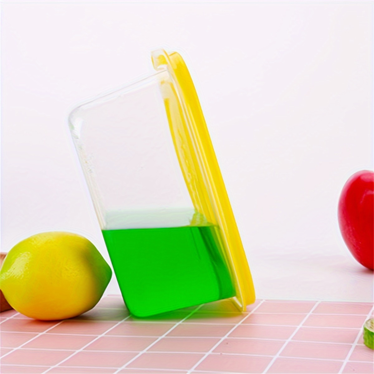 10pcs Clear Plastic Food Storage Containers with Blue Lids - Stackable, Reusable, Perfect for Kitchen Organization - Ideal for Grains, Meats, Fruits, Vegetables - Dishwasher & Microwave Safe