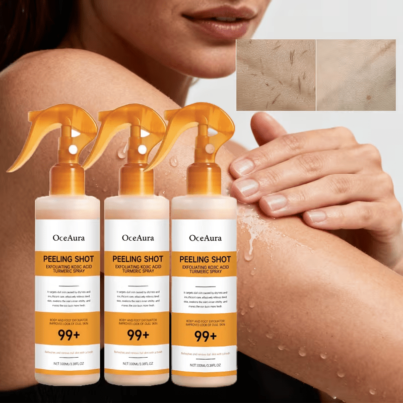 3 piezas de spray exfoliante de  : limpieza  ,     opacas, uniformiza el   beige   y   la   y  . diseño de spray   para una aplicación  ,  ndo la piel fresca y limpia.   para uso   0