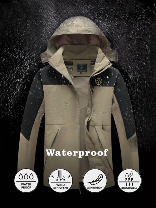 men waterproof zipper jacket r lightweight softshell raincoat hiking travel with zip pockets rain jacket men waterproof waterproof jacket men rain coat men chaqueta impermeable para hombre rain gear for men waterproof and windproof