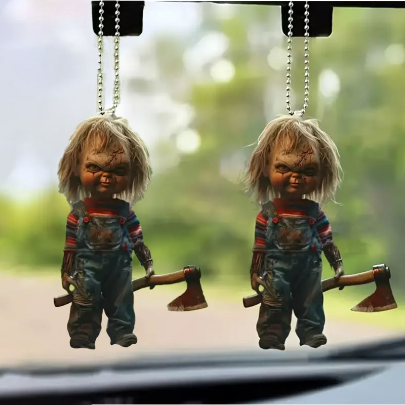 

2pcs Car Hanging Decorations - For Halloween &