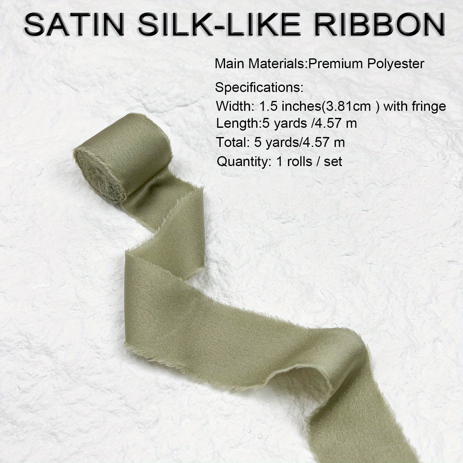 a roll satin ribbon measuring 1 5 inches 5 yards in assorted - Temu  Mauritius