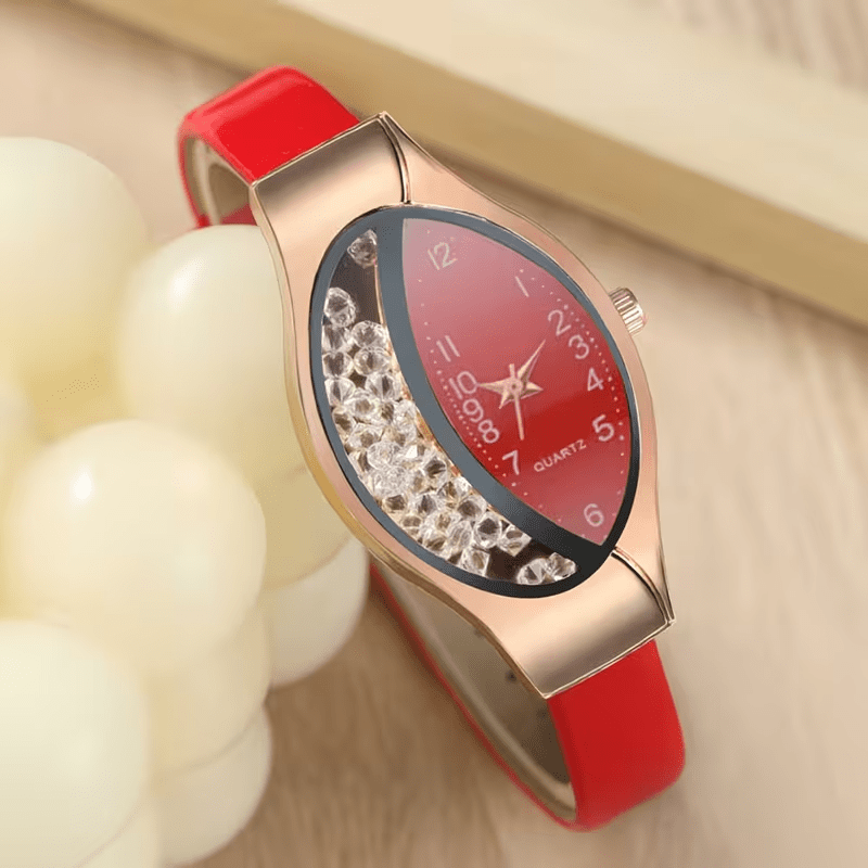 3pcs Elegant Women's Quartz Watches Set, Gift for Her