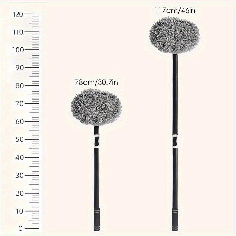Car Wash Brush Kit With Long Handle, Scratch-Free Mop Cleaning... product image 3