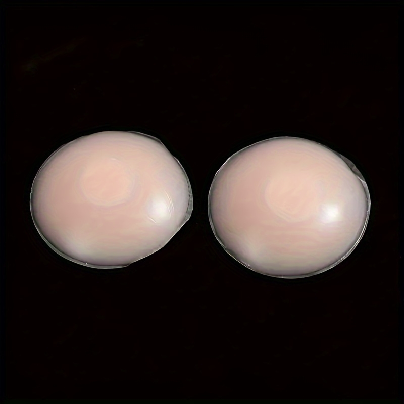 Image of 6-pack Reusable Silicone Covers - Strapless Invisible Self-adhesive Pads, Suitable For Women's Underwear Additions