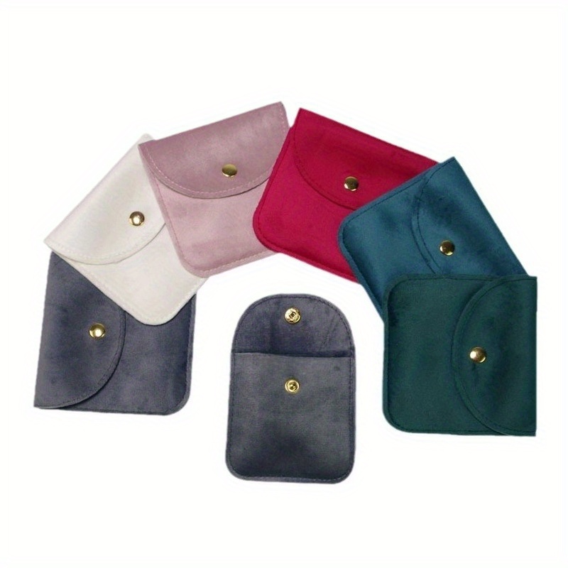 Customizable Laser-Engraved Velvet Pouch Set