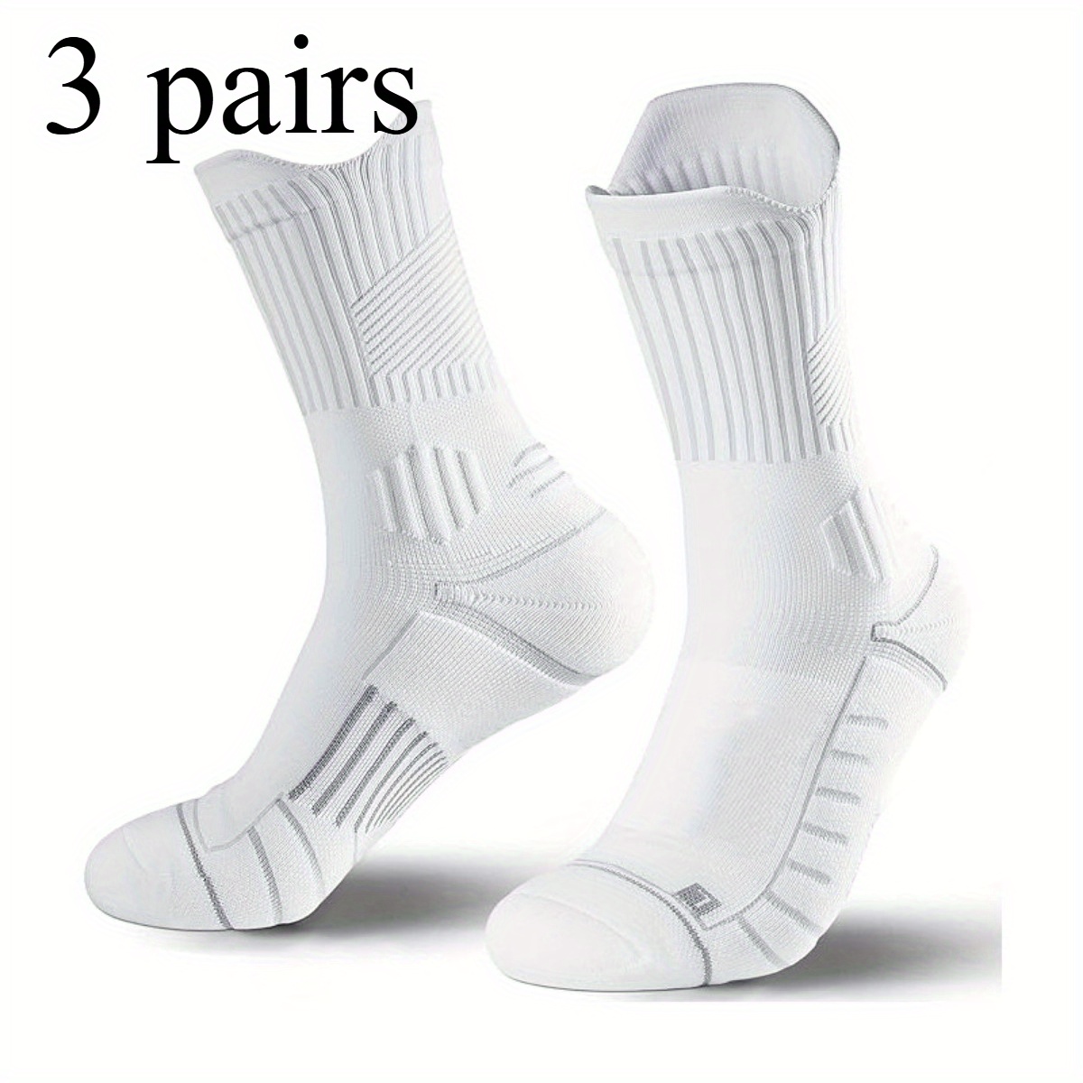E-shop 3 Paar minimalistische hochwertige Lauf-Sportsocken, atmungsaktiv schweißabsorbierend, bis zur Wade