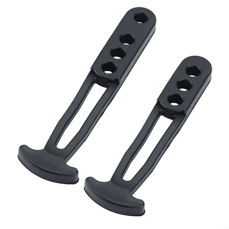 2pcs Boat Boarding Rubber Telescopic Ladder Strap
