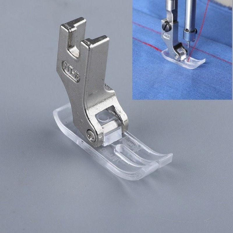 

1pc Non Stick Bottom Foot Rubber Presser Foot For Singer Brother Industrial Sewing Machine Accessories