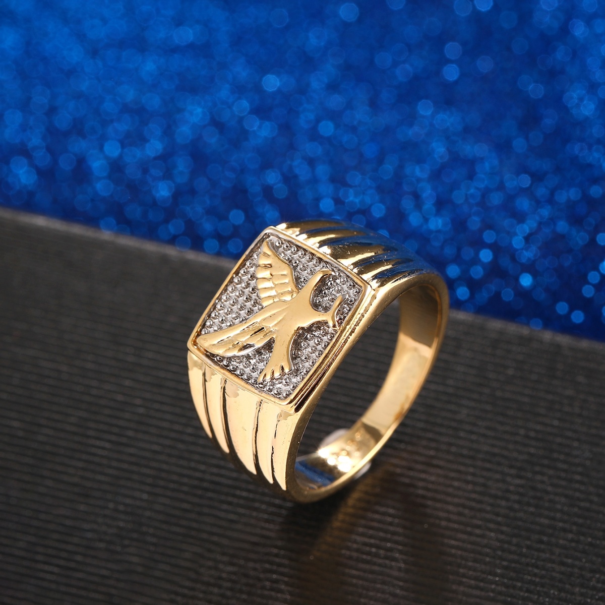 Exquisite Eagle-Shaped Personalized Fashion Ring, Unisex