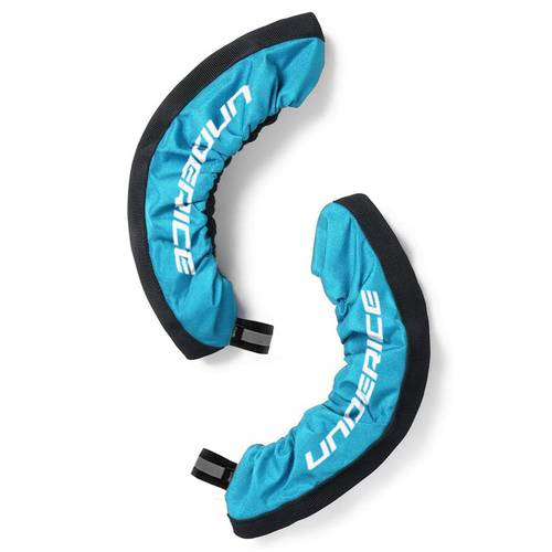 ice hockey skate blade covers protectors red black blue durable polyester anti rust fit for ice hockey skates