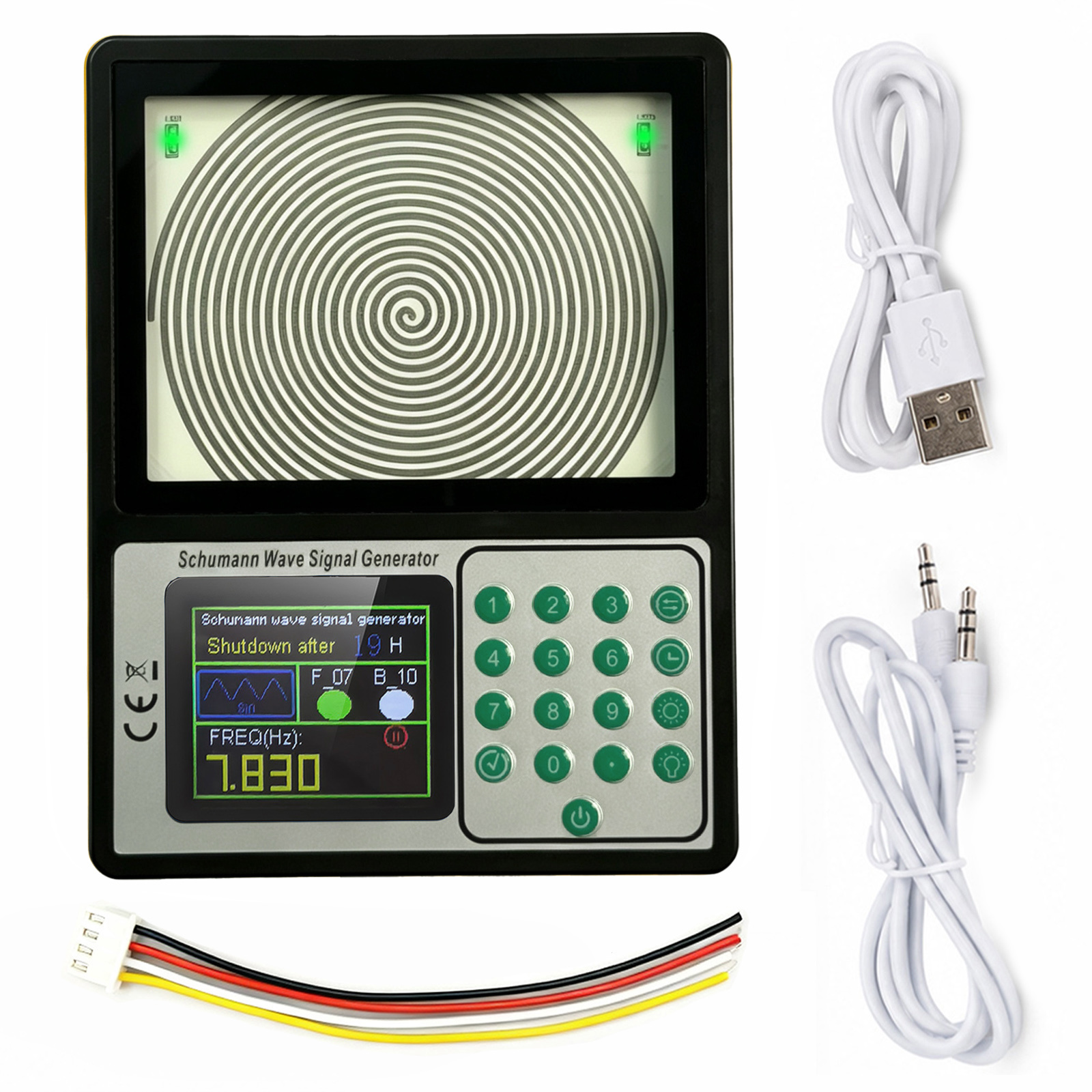 Schumann Resonance Generator with Adjustable Frequency