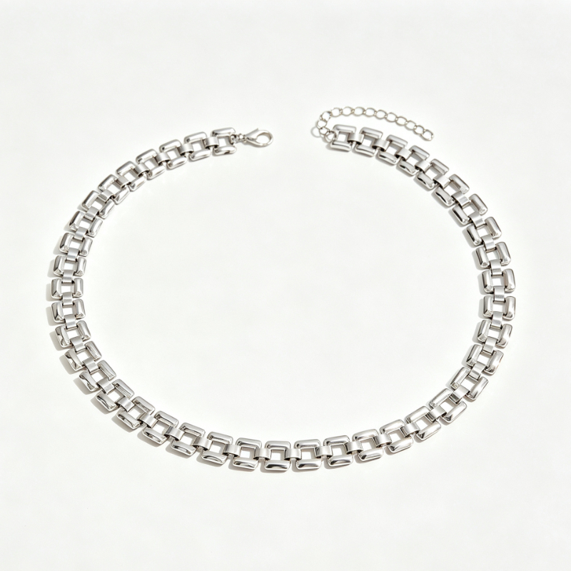 Women's Minimalist Vintage Chunky Clavicle Chain Necklace