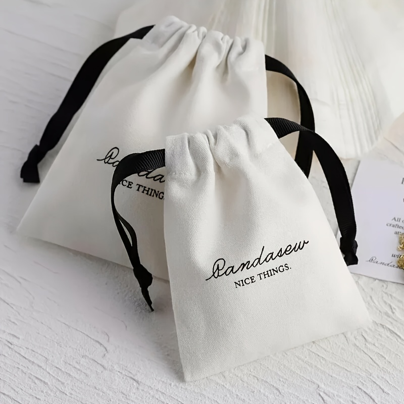 Personalized Custom Printed Drawstring Bag for Jewellery