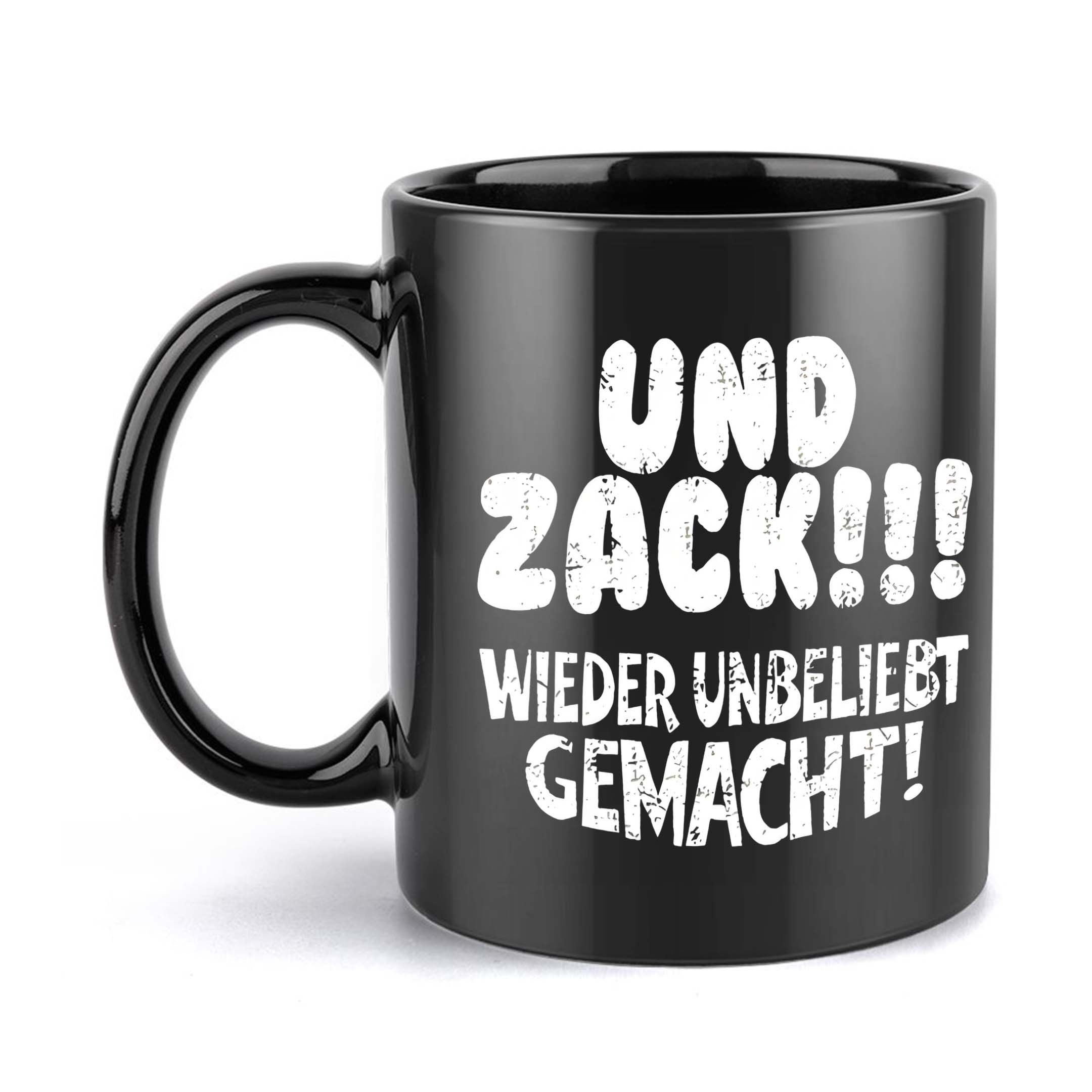 1pc Funny German Saying Humorous Ceramic Mug 11oz (360ml), Coffee Cup For Beverages, Birthday And Holiday Gift Idea, Drinkware