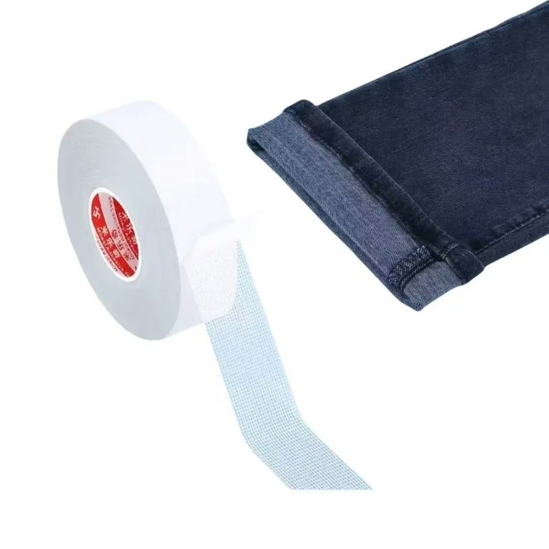 TEMU Trouser Foot Stickers, Trouser Waist Patches, Trouser Foot Shortening Repair Artifacts, Cut-free Curtain Self-adhesive Tape, Strong Double-sided