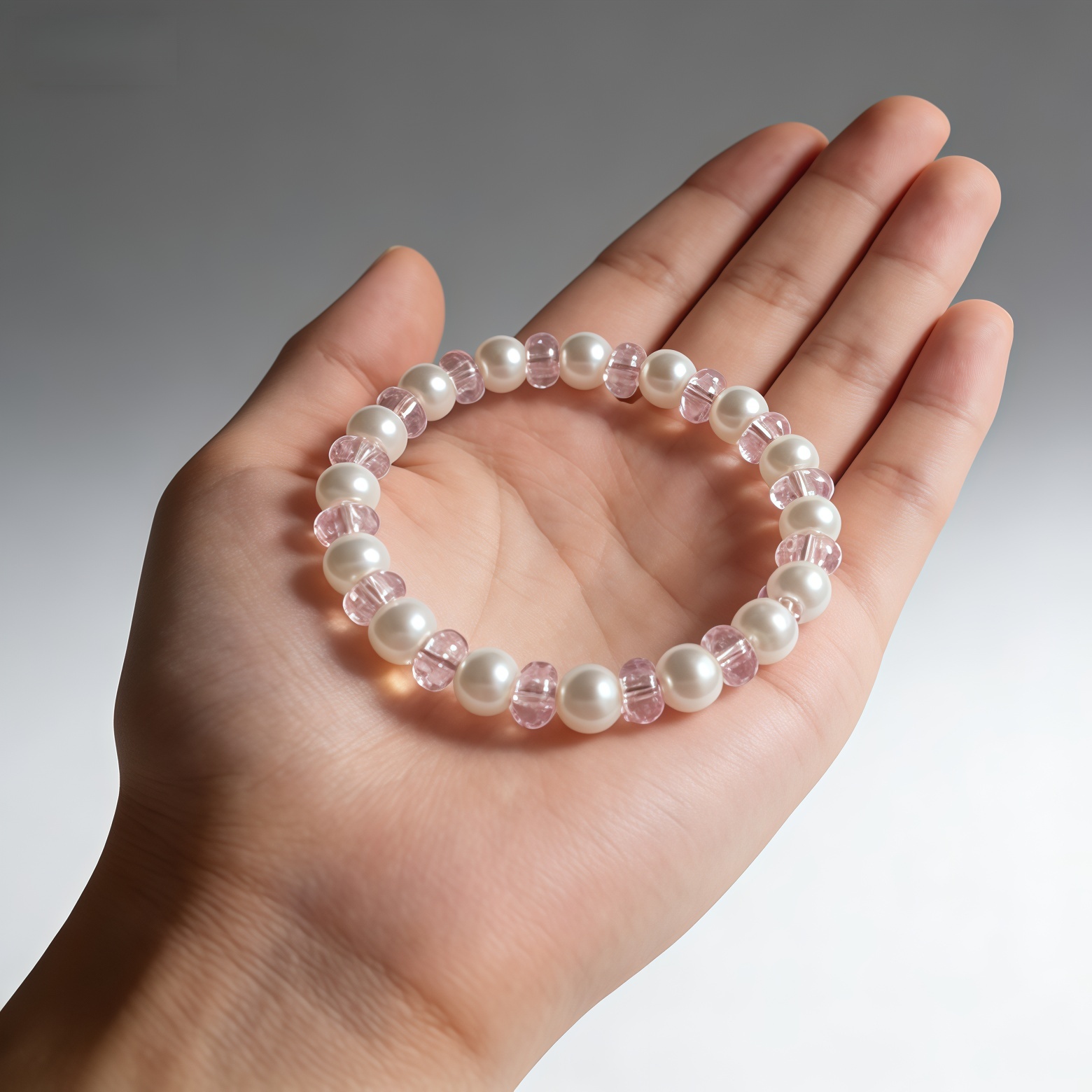 Bohemian Natural Stone Wealth Bracelet, Handmade
