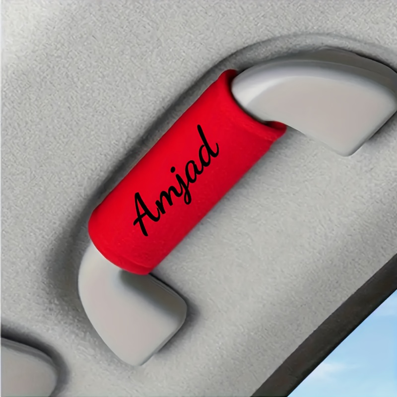 TEMU 1 personalizada para manija de coche con , protector para manija de coche, protector para manija de puerta de coche, interior de coche, adecuado