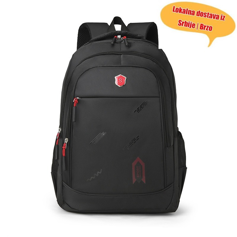 Veliki putni za muškarce, dovoljno prostran za računar, sa elegantnim novim dizajnom, savršen za poslovnu i školsku upotrebu