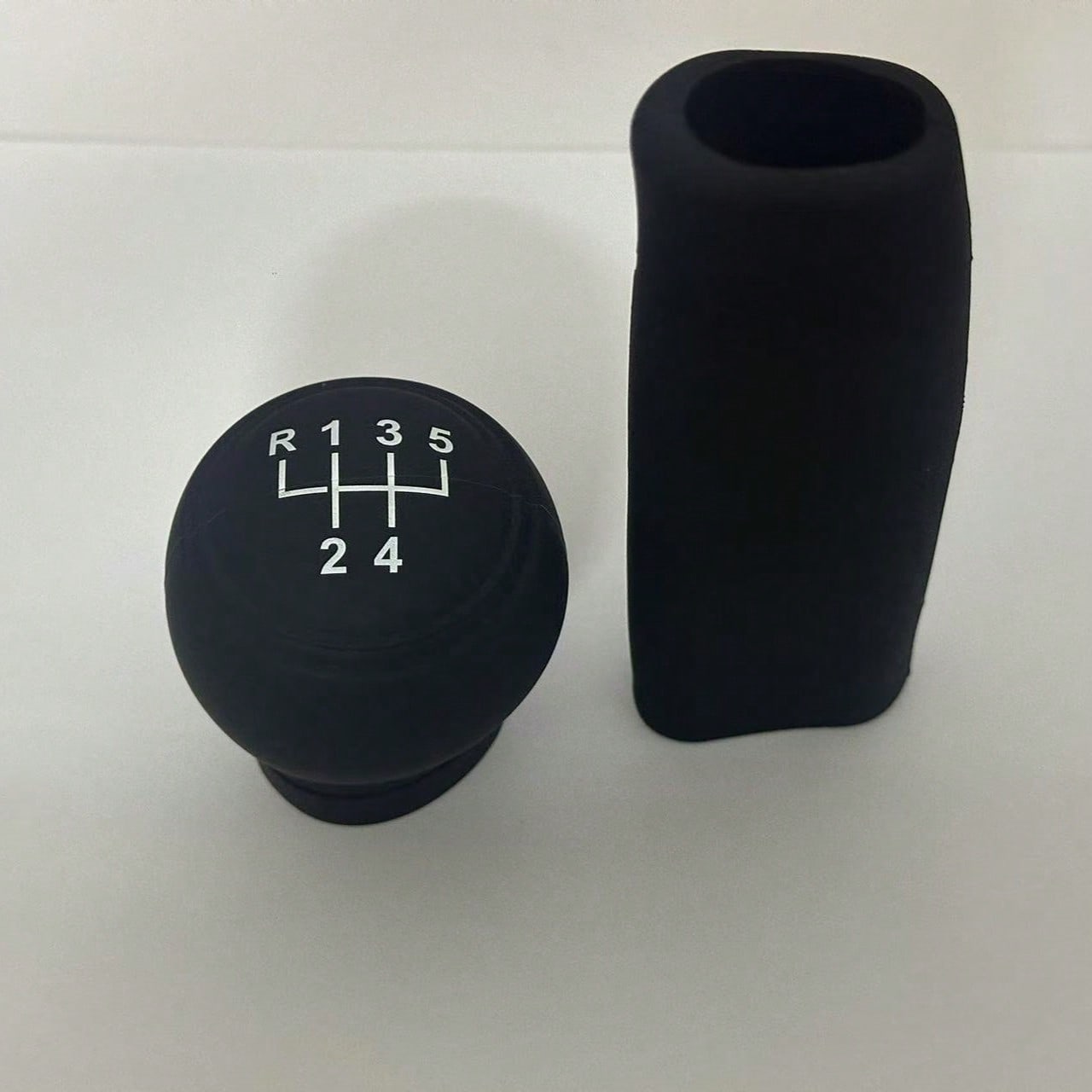 TEMU Un set copri pomello e copri freno a in silicone qualit� - Accessori interni auto - Presa confortevole, migliora l'esperienza di guida, elegante