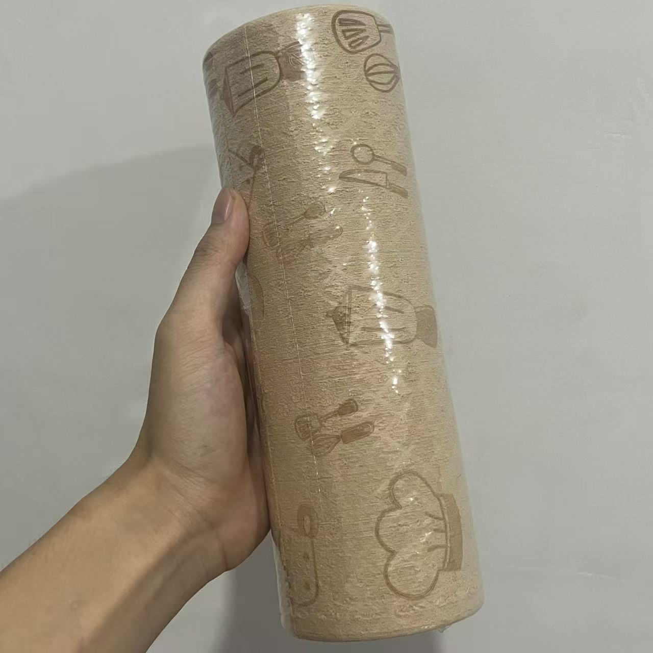 TEMU 70pcs/roll Cleaning Paper Towels/cloths, Absorbent, Durable, Machine Washable, Absorbent Tear- Towels/cloths For Household Use, Kitchen