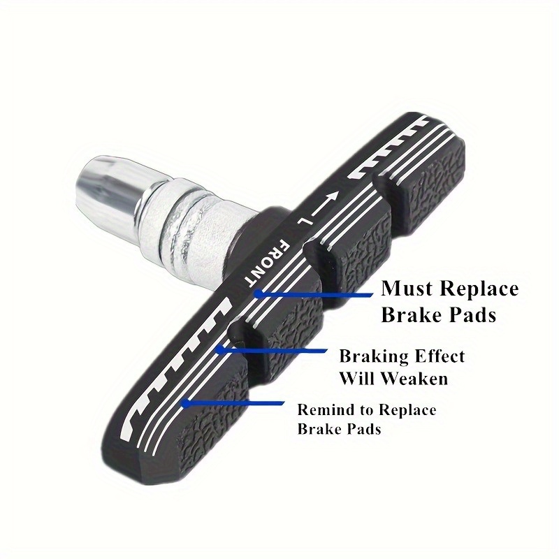4 stuks V-brake remschoenen fiets remmen fiets remblokken V-brake remblokken voor mountainbike