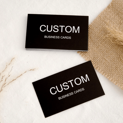 200 500 1000pcs custom cards custom images personalized business cards business cards transparent acrylic storage box custom small cards desktop business cards thank you cards invitation cards surface