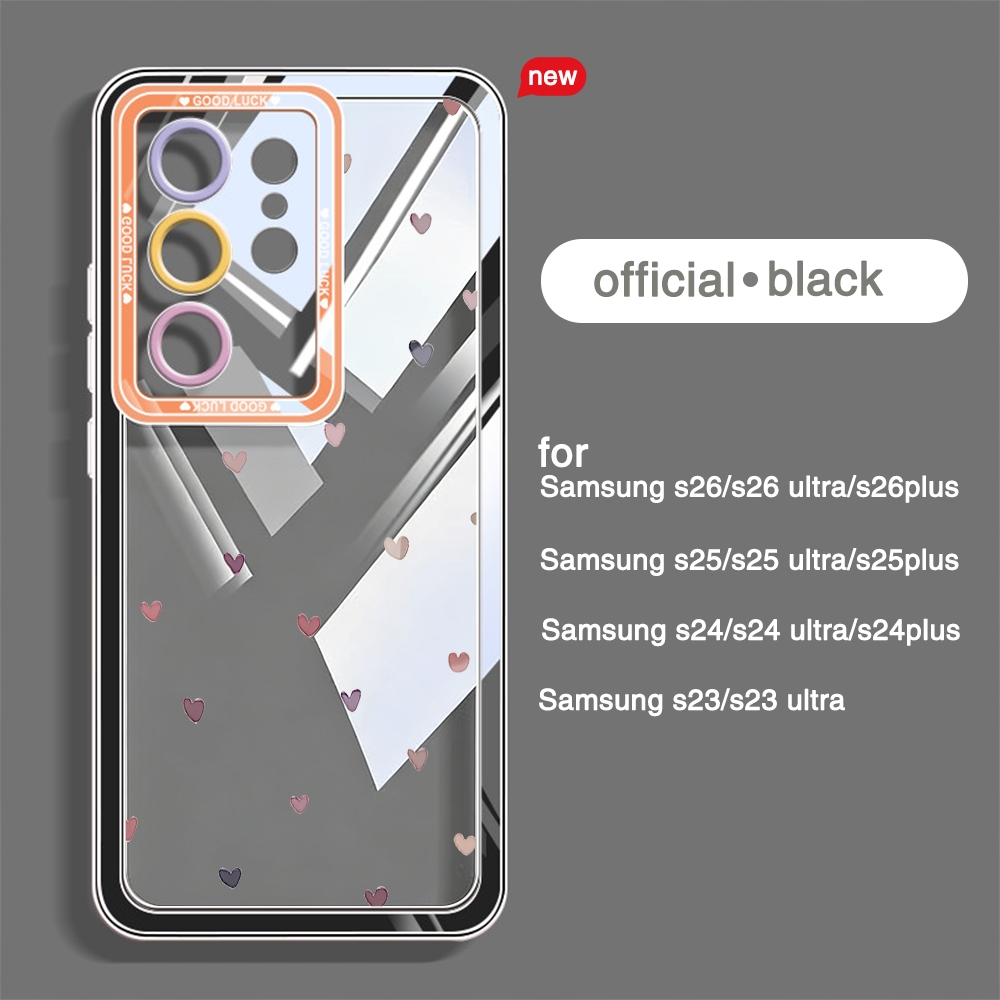 TEMU Phone Case - Suitable For S26 Ultra Phone Cases For Men And Women S25 Ultra Angel Eyes Transparent Anti-drop Galaxy S26 Plus Protective Case