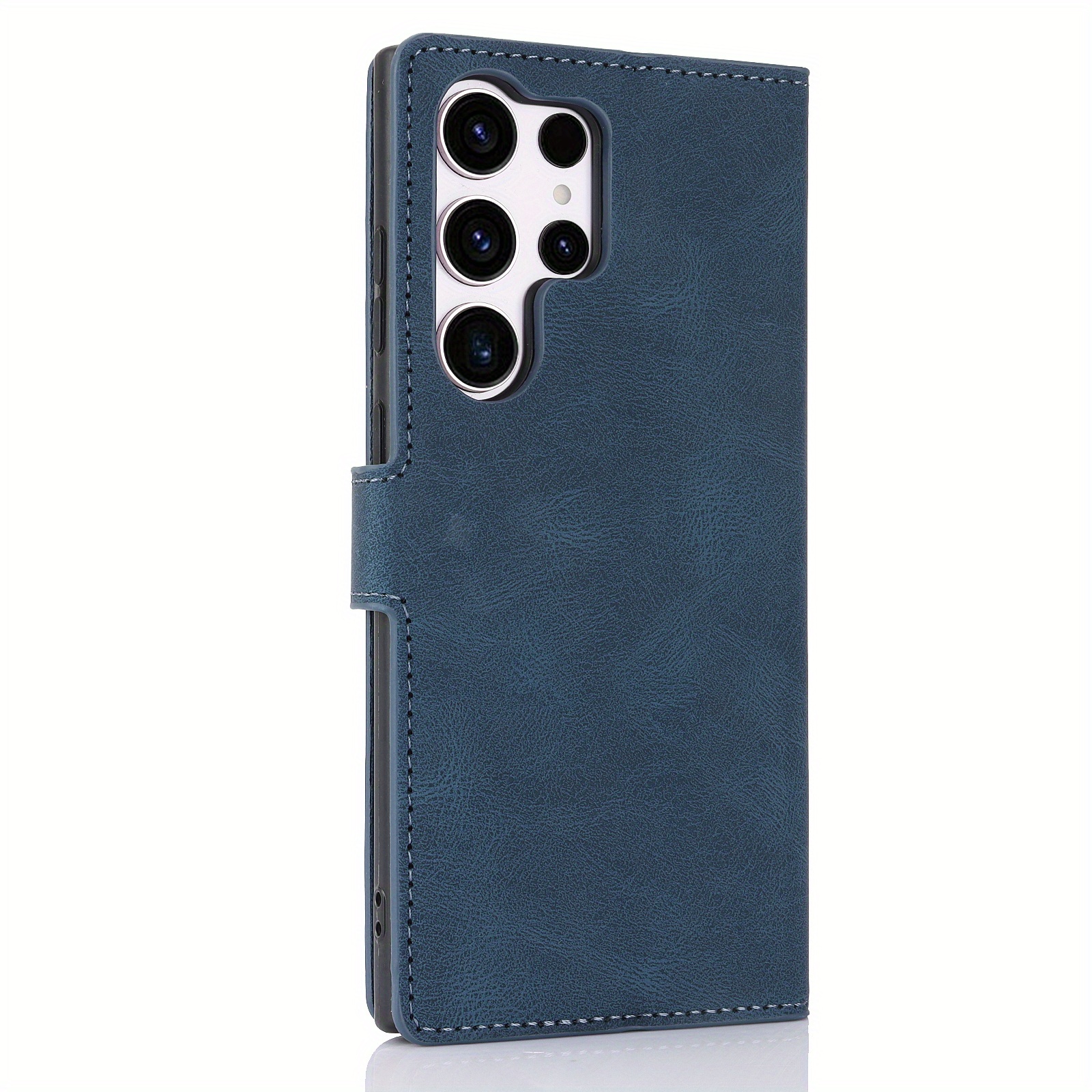 TEMU Phone Case: Five-color -end Synthetic Leather Case Suitable For Full Coverage Creative Minimalist Phone Case For Galaxy S23 S23 Plus S23 Ultra