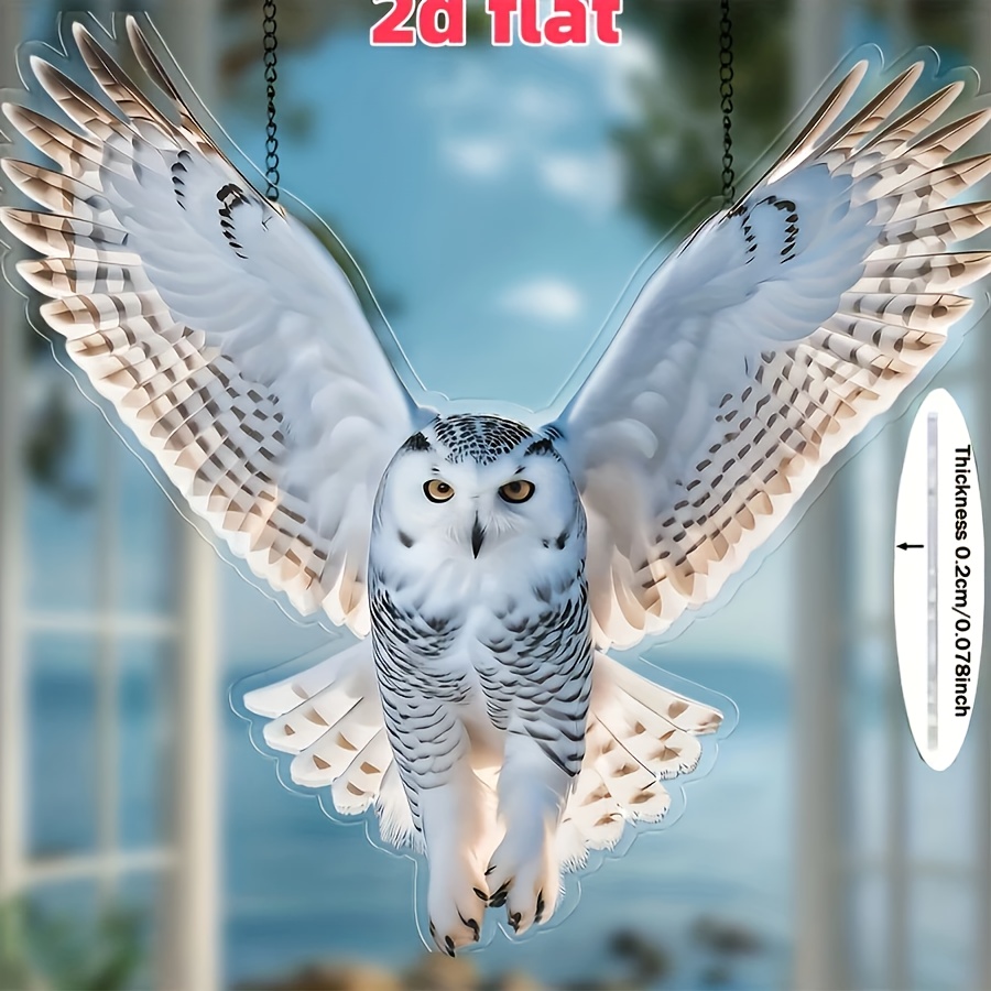 TEMU 2d Flat-elegant Simulated Hanging Decoration-, Suitable For Window Or Garden Display, No Electricity Required, , Home Decor