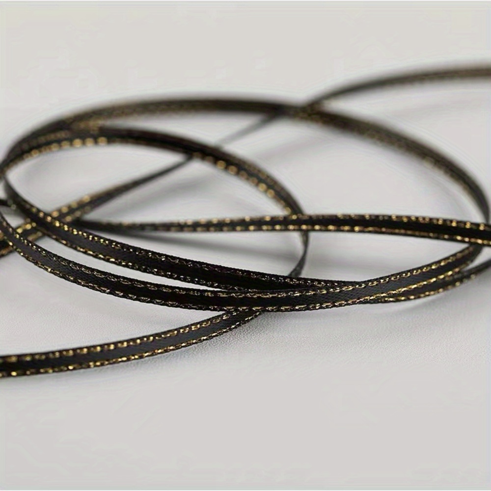Image of This Luxurious 20-yard Double-sided Glossy Satin Ribbon With A Is Perfect For Projects, Including Bow Making, Hair Additions, Gift Wrapping For Christmas And Valentine's Day, Bookmarks