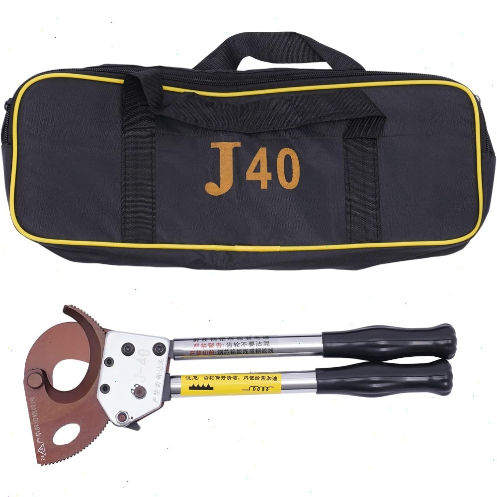 Image of Ratchet Cable Cutter Cable Cutter Armored Cable Cutter Up To 40 Mm Cutter Cable Cutter Cable Cutter Scissors Ratchet