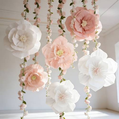 10 pack large crepe paper flowers suitable for weddings birthdays parties multicolor artificial with realistic durable plastic material for bouquets centerpieces spring wedding decorations