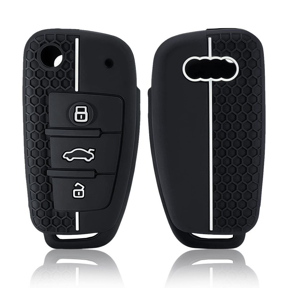 TEMU Custodia Portachiavi Moda 2025 per Audi A4 B7 A6 C6 4f 8V A3 8P A1 A3 Accessori Auto Portachiavi Telecomando Giacca