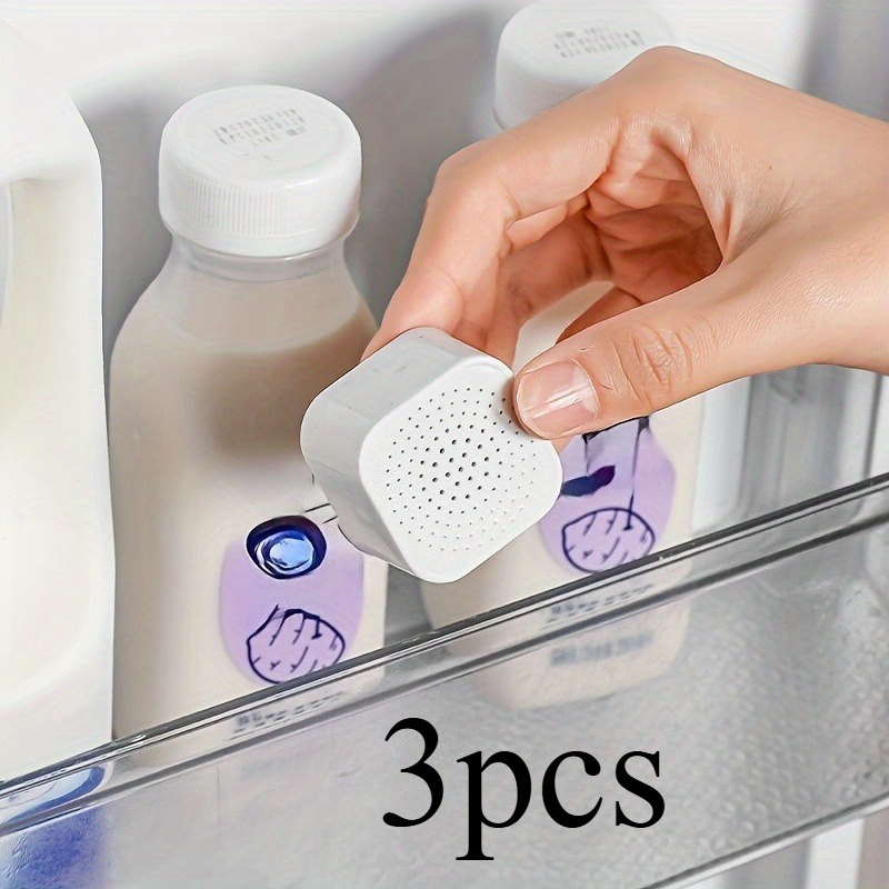 6/3pcs Activated Purification Bag - No Power Required, Eliminates Refrigerator Odors And , Suitable For All Models