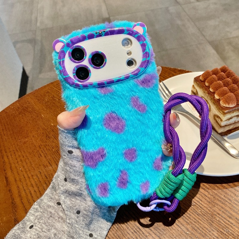 TEMU Phone Case: Minimalist Plush Bear Pattern Phone Case For Iphone 17 Pro Max, Air, 16, 15 Plus, 14, 13, 12, 11 Drop-proof Protective Cover