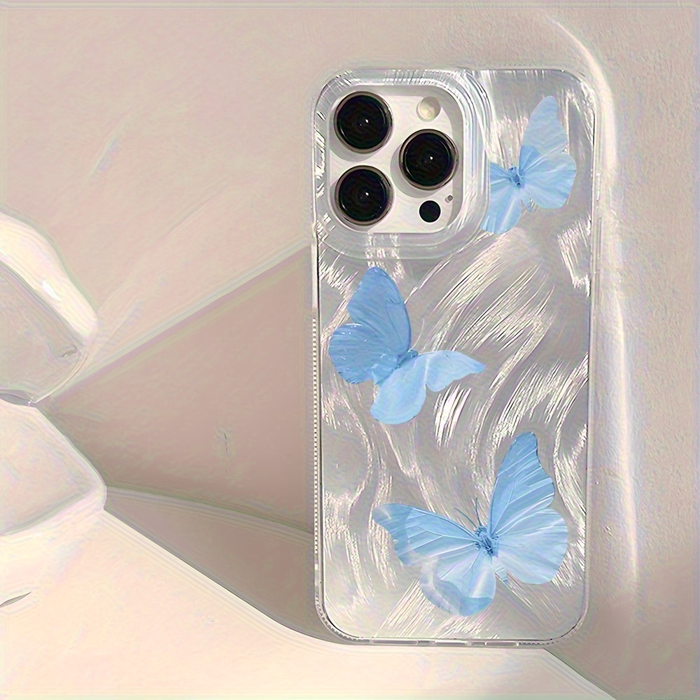 photo de l'article étui téléphone : coque motif papillon pour a54, a52, couverture   mate et douce compatible avec for galaxy s20 fe/s21 plus/s22/ultra/a13/a15/a23/a05/a12/a12/a13/a15/s23 - adapté à   les modèles