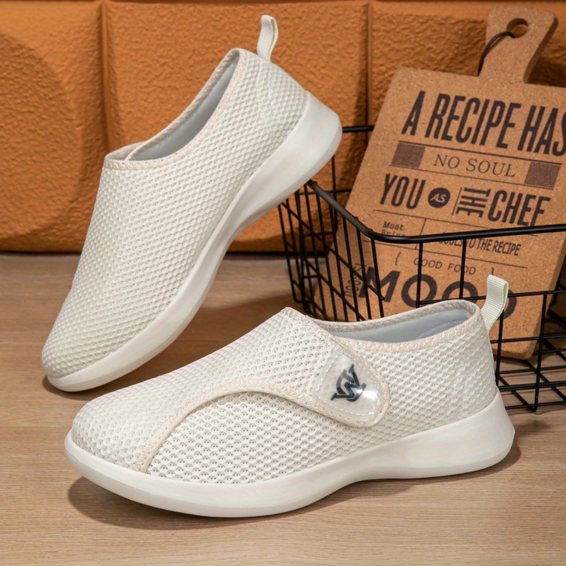 Women's Orthopedic Walking Shoes for Wide Feet Adjustable Straps,  Breathable Fabric, Soft -* with Arch Support Toe Protection  Sneakers,