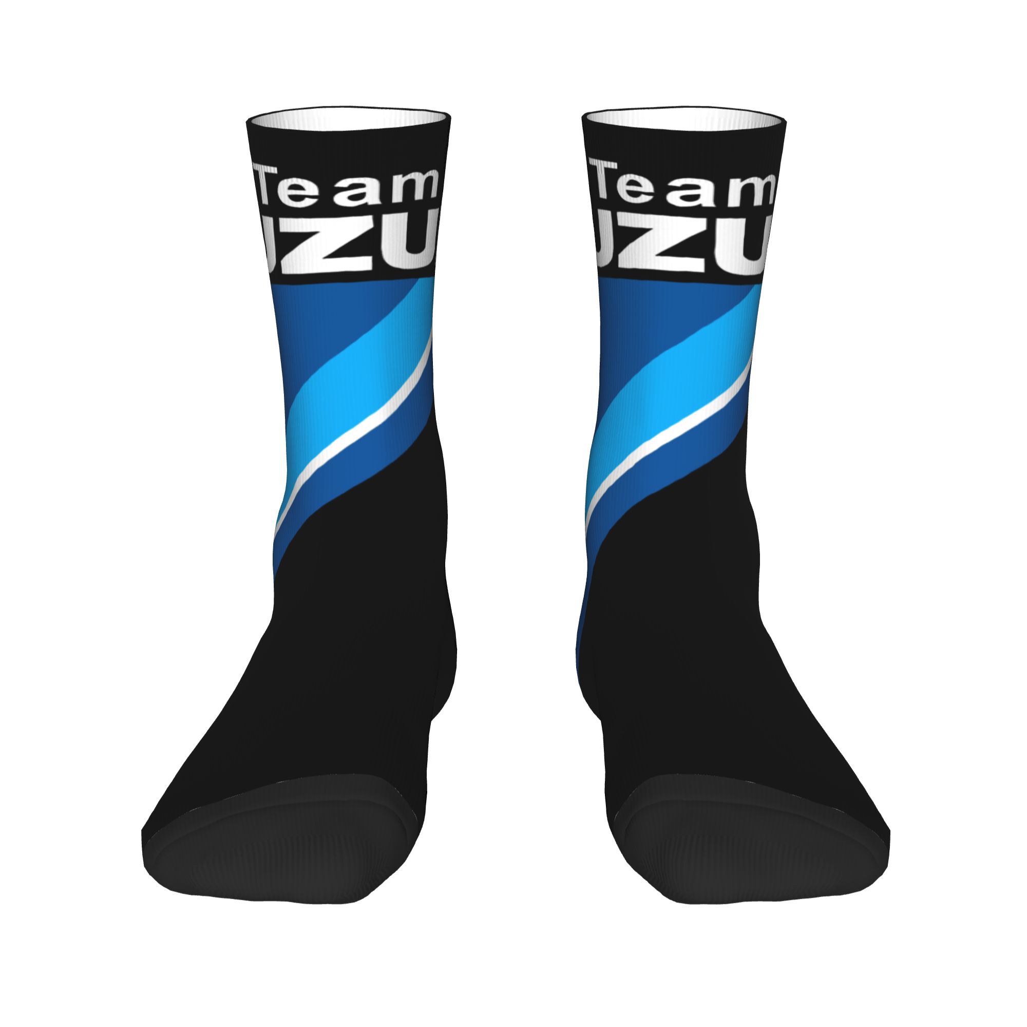 TEMU Fun Printed Socks With Motorcycle , Unisex Style