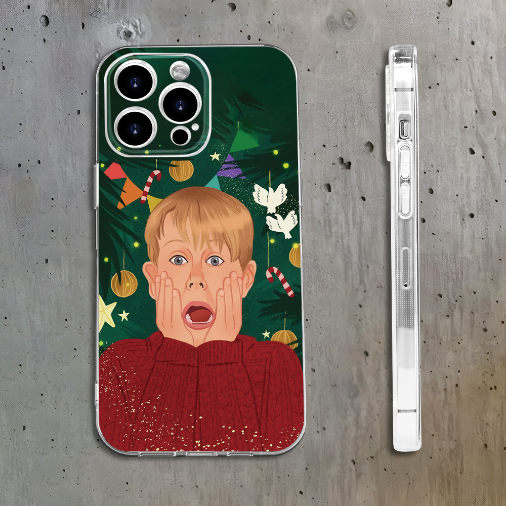 

Christmas - Boy - For /15/14/13/12/11 Xs Xr X 7 8 - Tpu , , A For Phone Decoration