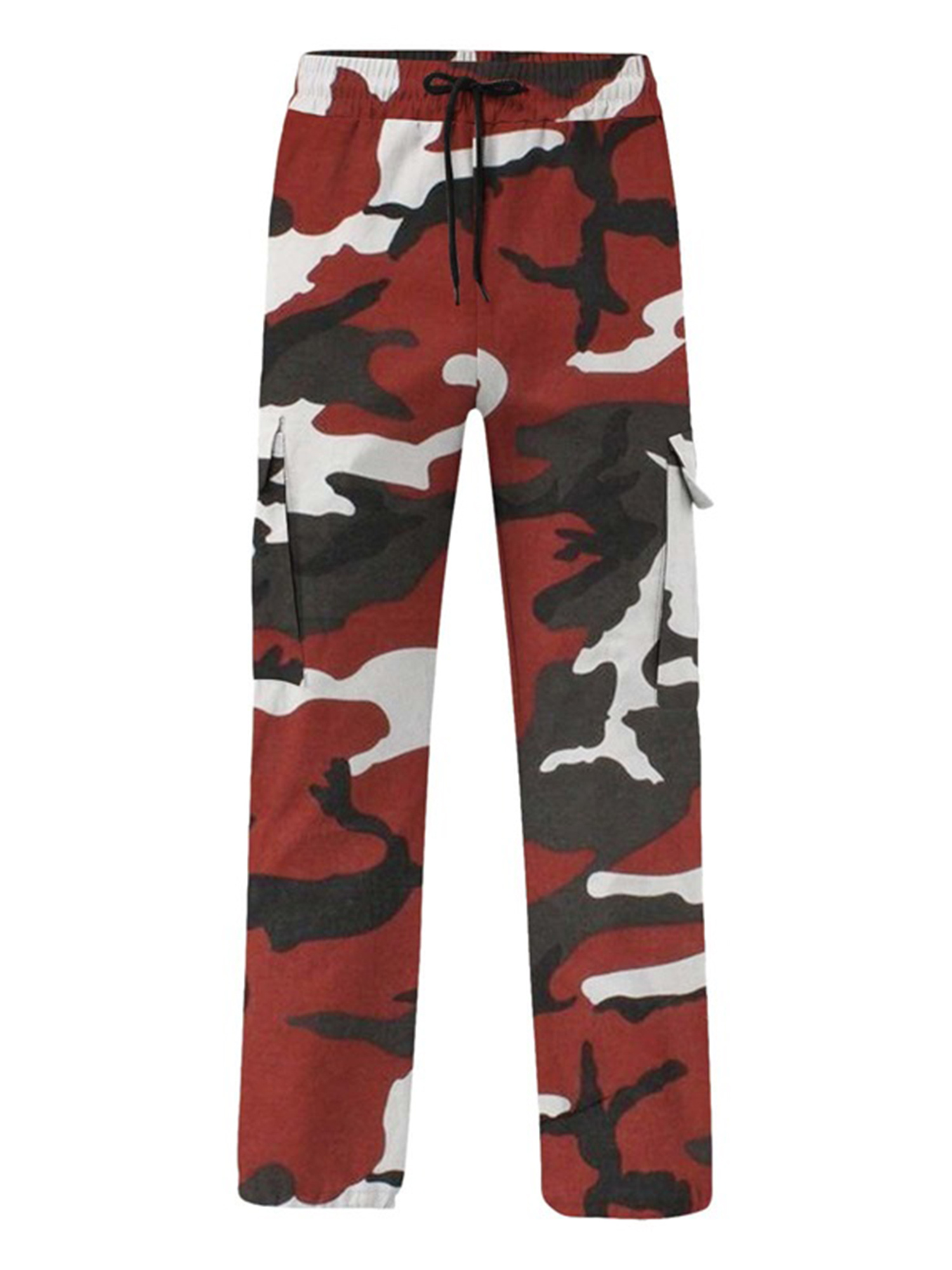 Pantalon Cargo Camuflado Rojo PANTALON CHANDAL GRIMEY Camuflaje Rojo