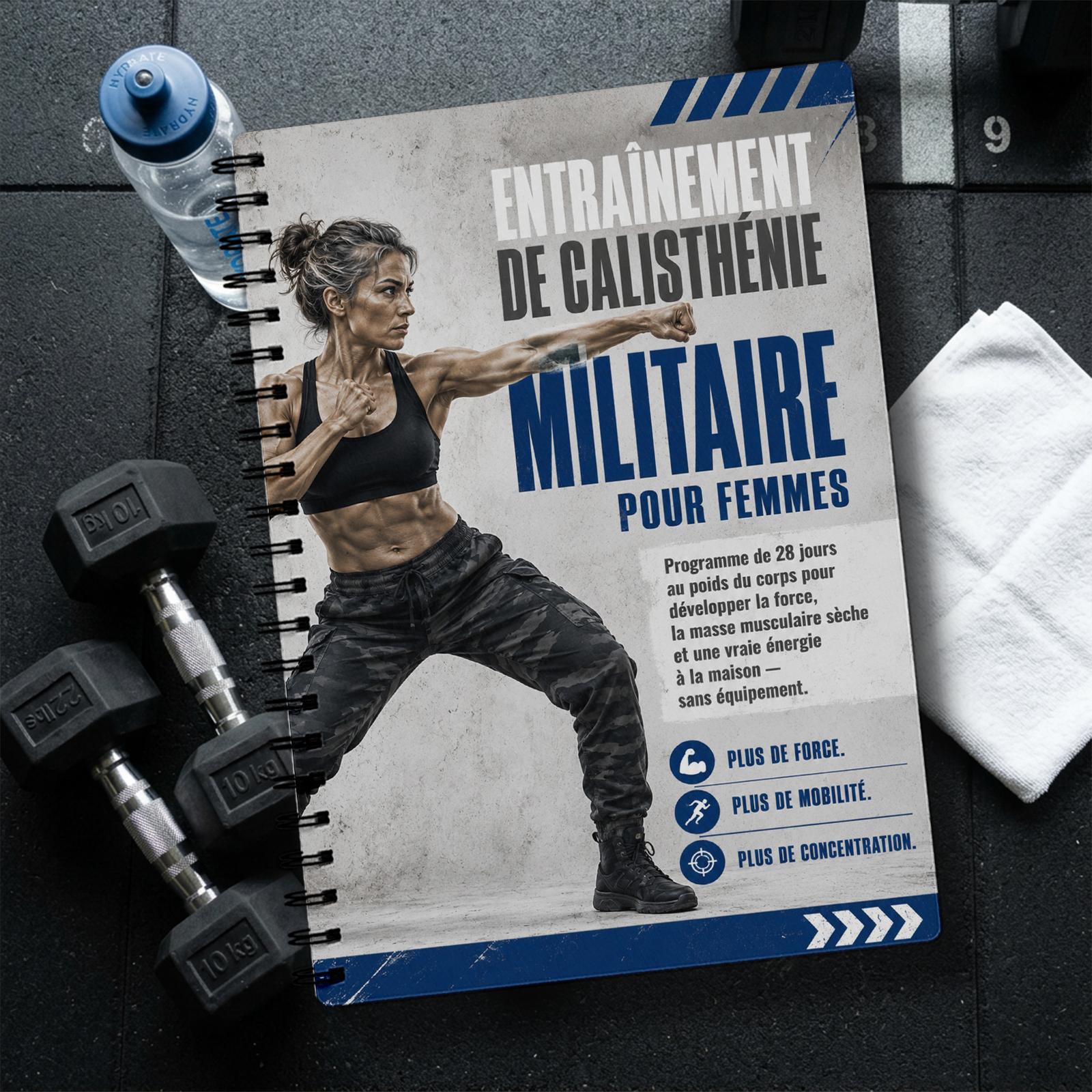 TEMU : Entraînement de calisthénie militaire pour femmes : Un programme de à base de poids corporel pour développer , maigres et une à — équipement.