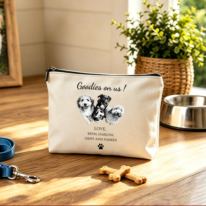 Customizable Dog Gear Bags for Pet Supply Storage