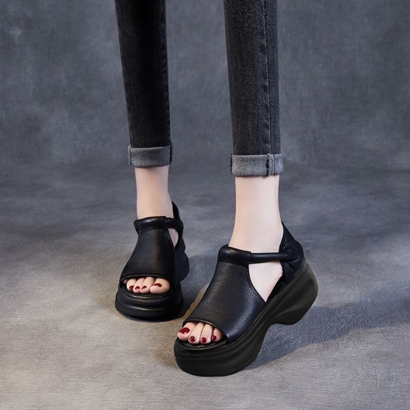 2   piece drag for women with   toes summer new style soft sole fashionable womens cool drag thick sole outdoor slippers comfortable and   women shoes