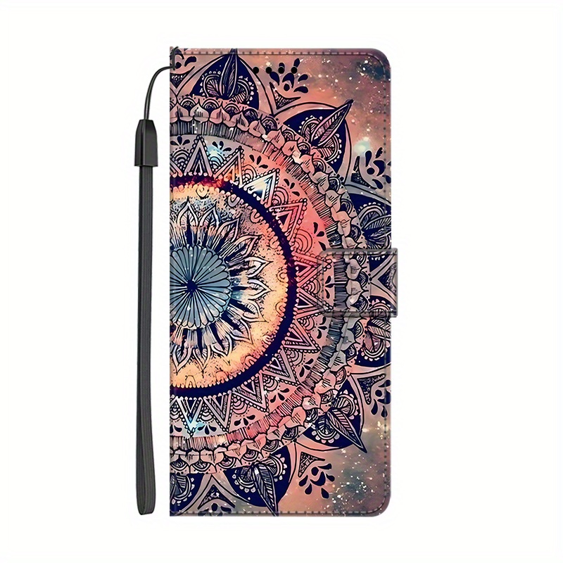 TEMU Phone Case: Pu Magnetic Flip Wallet Case With D Holder Stand For Galaxy A42 A41 A40 A36 A35 A34 A33 A32 A31 A30 A26 A25 A23 A22 A20e A16 A15 A14