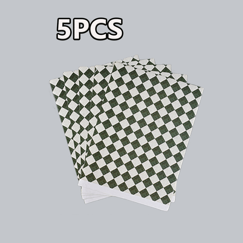5pcs Self-adhesive Realistic Tile Stickers - -and-stick Decals For Miniature Models, Sand Table Projects And Creative Dollhouse Wall/