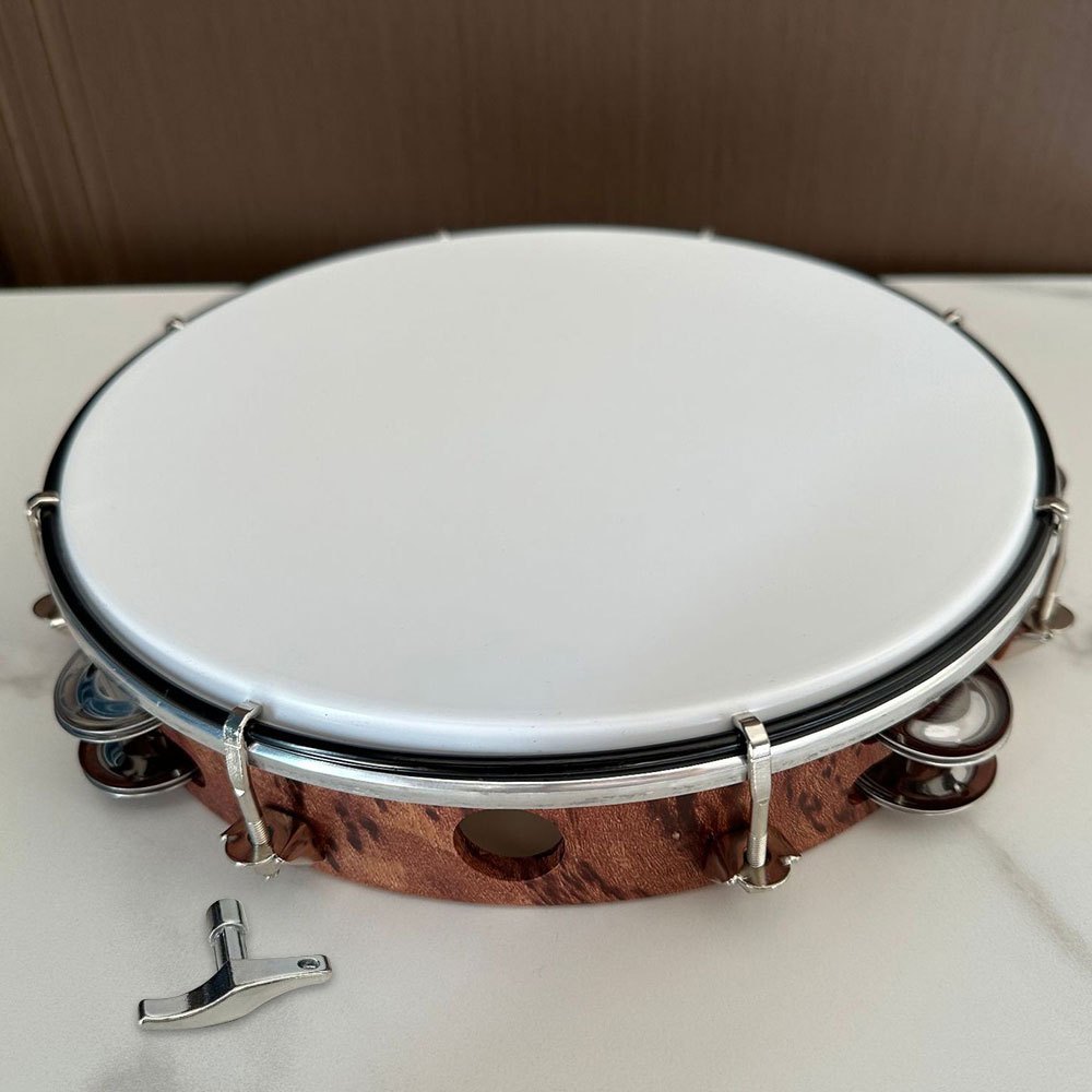 TEMU 10inch Selftuning Doubleline Handheld With  Including Adjustment Tools Handplaying Drum For Performance