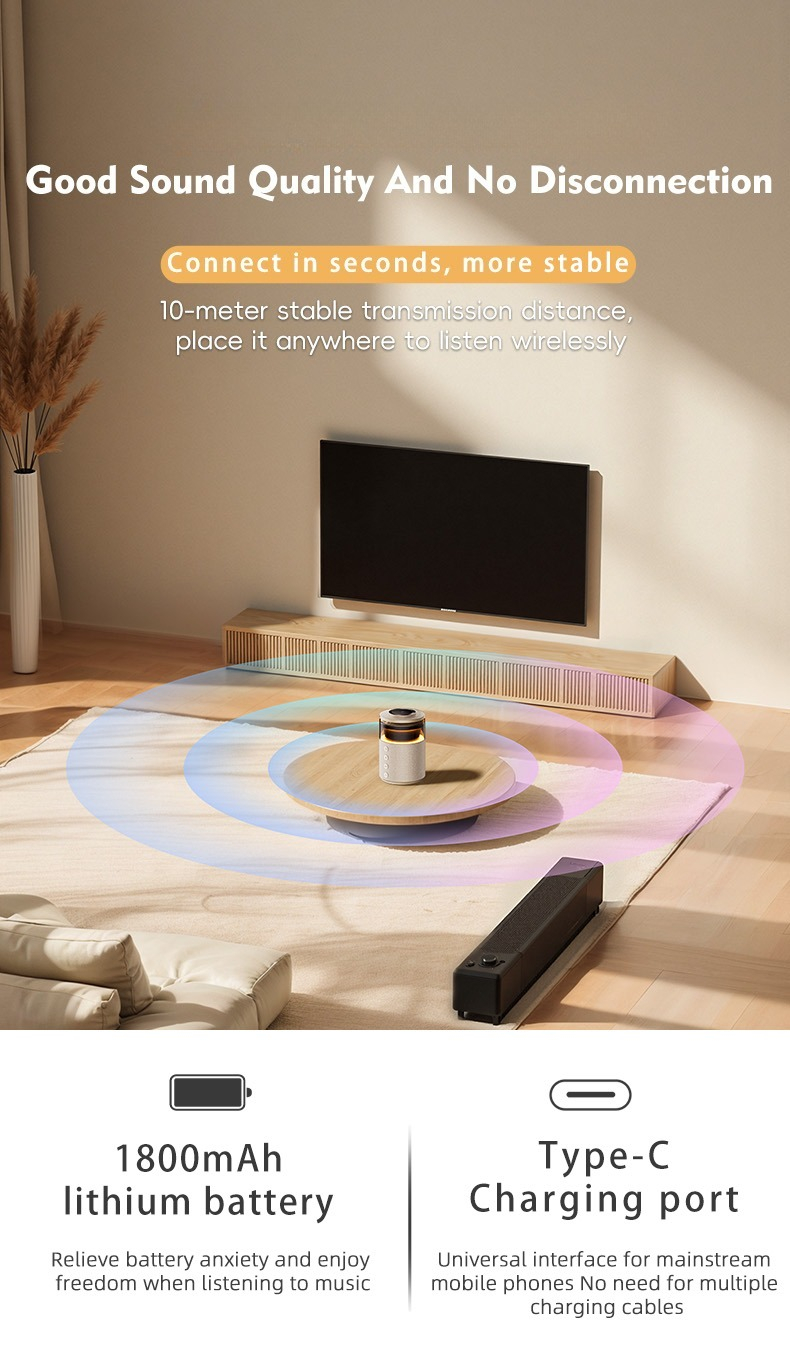 A Multifunctional Magnetic Wireless Charging Dock That Includes a Speaker And Night Light, Designed for Fast Charging of for Iphone, Iwatch, And Airpods, Perfect As a Birthday Or Christmas Present for Loved Ones
