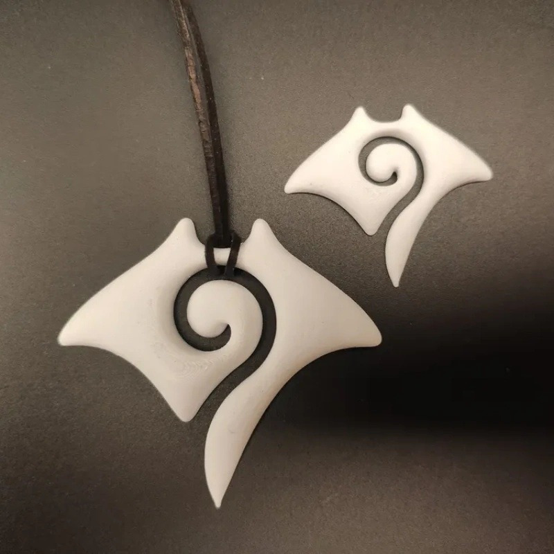 

Unique 3d Printed Pendant With String - Perfect Gift For Any , Decor