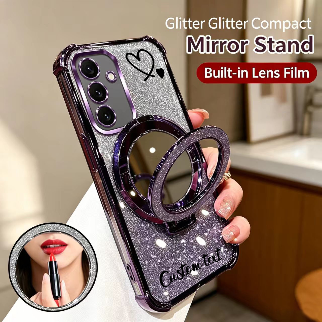 Capa de Telemóvel - para Samsung Electroplated  7