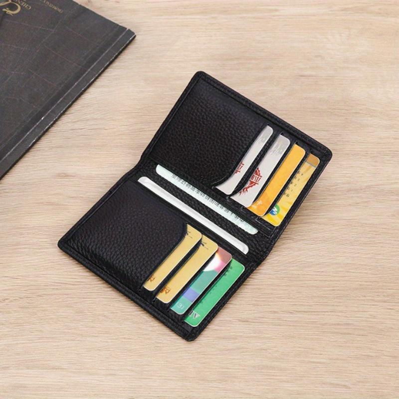 TEMU Porte-cartes tendance pour homme, porte-ID minimaliste à poche , portefeuille bifold, porte-cartes tendance pour homme, porte-ID , étui à carte